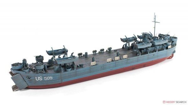 AFV Club SE73519 U.S Navy Type 2 LSTs LST-491 Class Landing Ship Tank 1/350