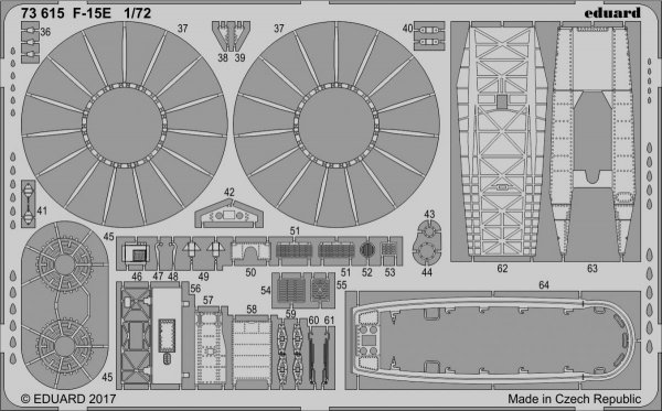 Eduard 73615 F-15E 1/72 GREAT WALL HOBBY