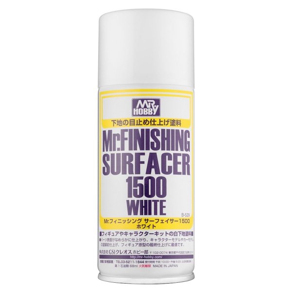 Mr.Hobby B-529 Mr.Finishing Surfacer 1500 White 170ml