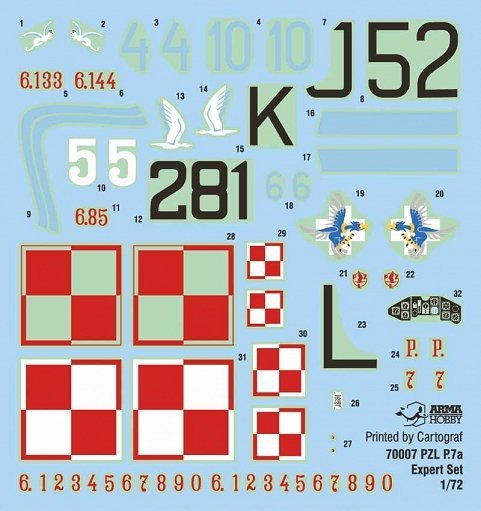Arma Hobby 70007 PZL P.7a Expert Set 1939 1/72