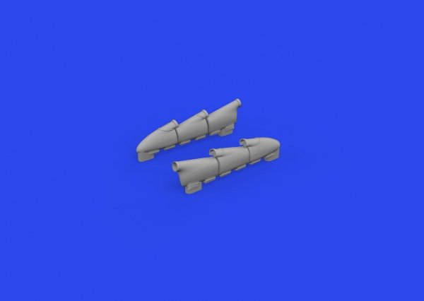 Eduard 648917 Hurricane Mk. II exhaust rounded PRINT Arma Hobby 1/48