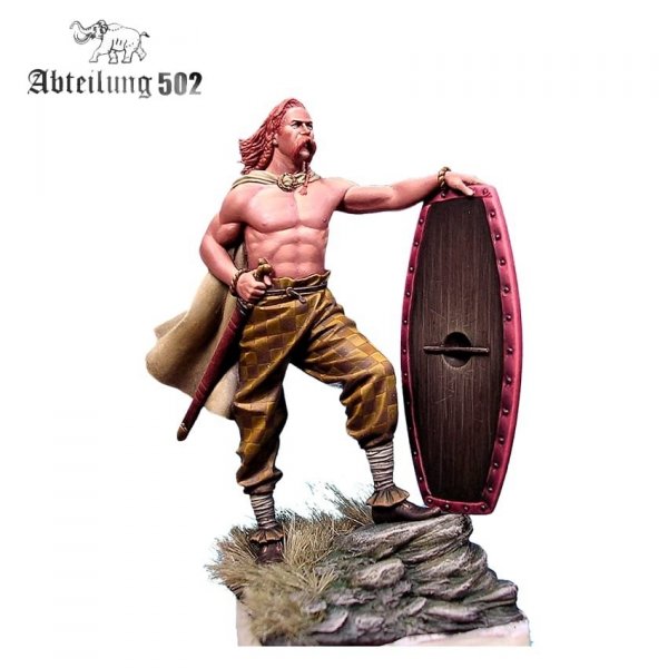 502 Abteilung ABT1017 CELTIC WARRIOR 3RD CENTURY B.C. 54MM RESIN.