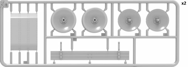 MiniArt 53008 GERMAN TRACTOR with Fla-MG151/20 DRILLINGSLAFETTE Auf Sd.Anh.Ost 1/35