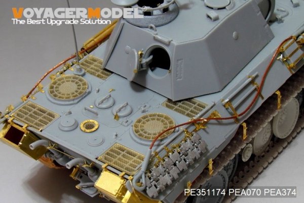Voyager Model PE351174 WWII German Panther A early ver. Basic（For MENG TS-046）1/35