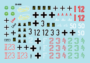 Star Decals 35-858 German Tanks in Italy 5 1/35