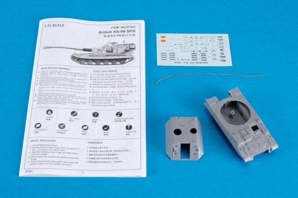Trumpeter 07221 U. K. AS-90 SPG (1:72)