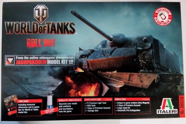 Italeri 36510 World Of Tanks - Jagdpanzer IV (1:35)