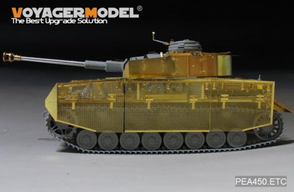 Voyager Model PEA450 WWII German Pz.Kpfw.IV Ausf.J &quot;Thoma shields&quot; wire mesh schürzen (Last Production) (FOR Boder 35008) 1/35