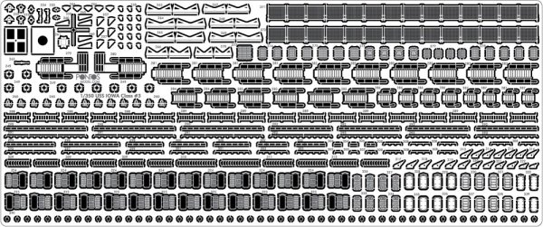 Pontos 35008F1 USS BB-62 New Jersey 1982 Detail Up Set (1:350)