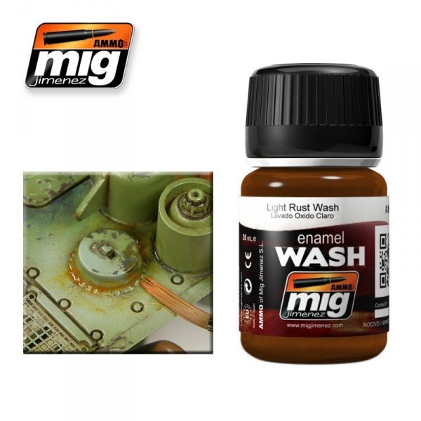 AMMO of Mig Jimenez 1004 LIGHT RUST WASH 35ml