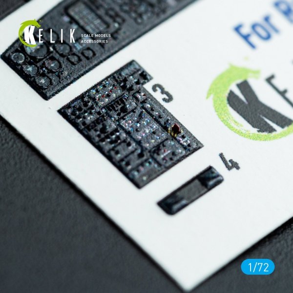 Kelik K72211 CH-54A Tarhe - interior 3D decals for Revell kit (1/72)