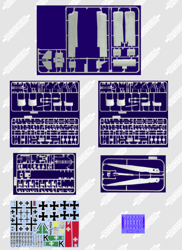 Roden 011 GOTHA G.IV 1/72
