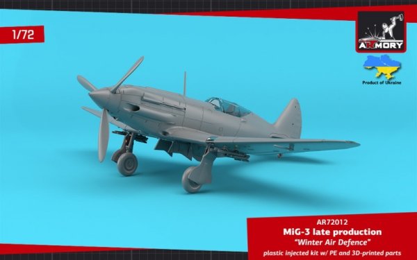 Armory Models 72012 MiG-3 late production - "Winter Air Defence" 1/72