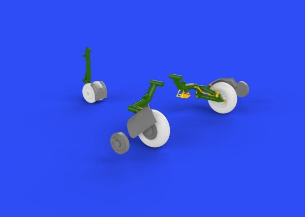 Eduard 648268 MiG-23BN wheels TRUMPETER 1/48
