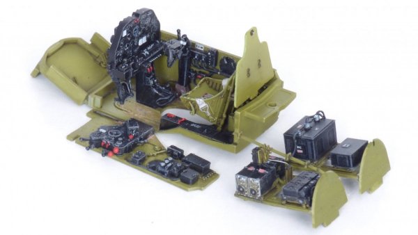 Eduard 648812 P-38J cockpit PRINT TAMIYA 1/48