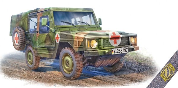 ACE 35103 0,5t Light truck 4x4 Iltis SAN w/medical mission kit 1/35