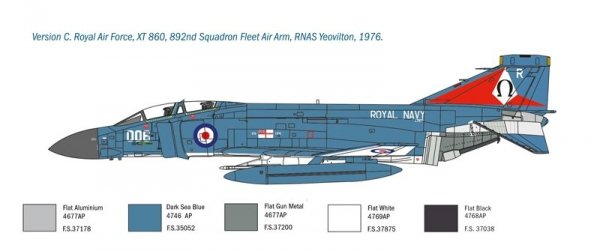 Italeri 1434 F-4 Phantom FG.1 1/72