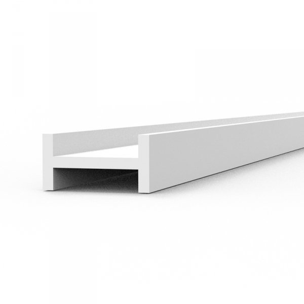 AK Interactive AK6566 BEAMS I SHAPE 3.00 x 1.50 x 350mm – STYRENE – (4 units)