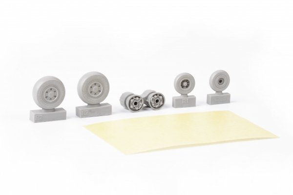 Eduard 648932 F/ A-18E/ F wheels  Hasegawa 1/48