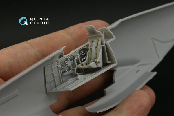 Quinta Studio QD48363 F-82F Twin Mustang 3D-Printed &amp; coloured Interior on decal paper (Modelsvit) 1/48