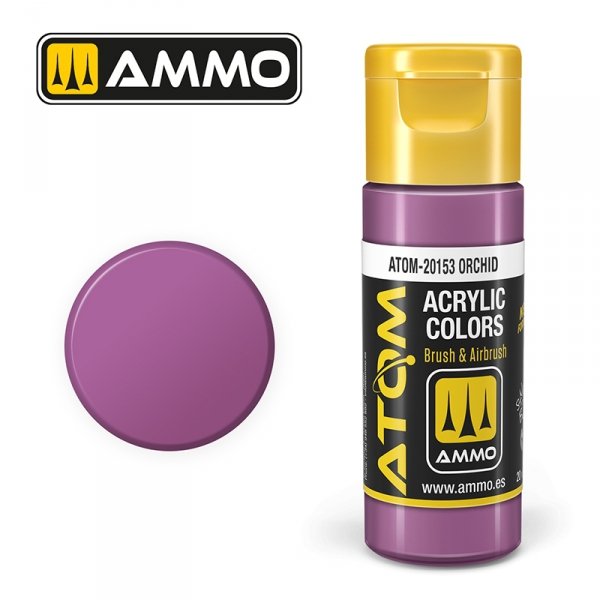 AMMO of Mig Jimenez 20153 ATOM COLOR Orchid 20ml