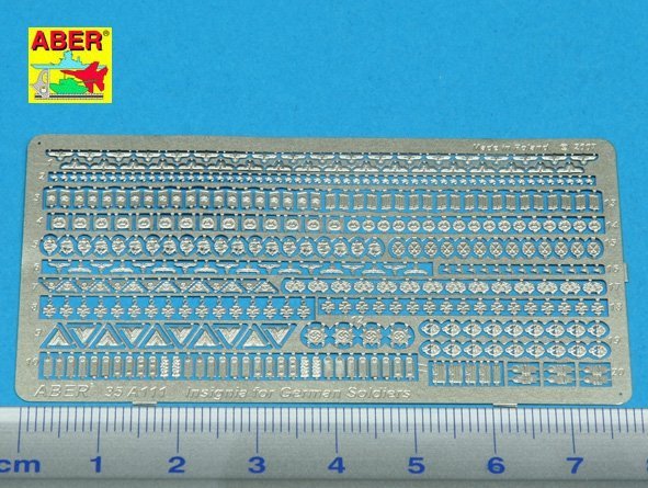 Aber 35A111 Insignia for german soldiers (II WW) (1:35)