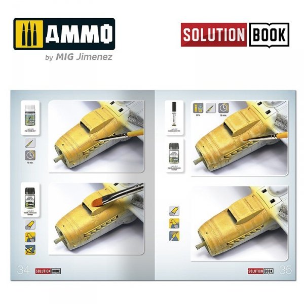 Ammo of Mig 6526 How to Paint WWII Luftwaffe Mid War Aircraft SOLUTION BOOK