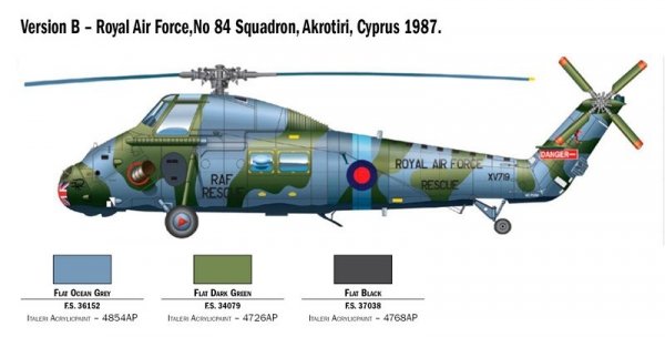 Italeri 2720 Wessex UH.5 1/48