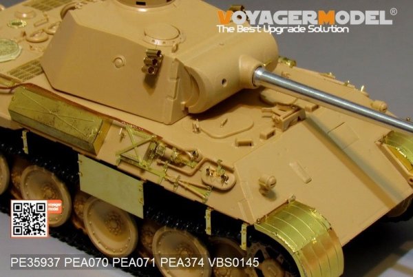 Voyager Model PE35937 WWII German Panther D Tanks Basic For MENG TS-038 1/35