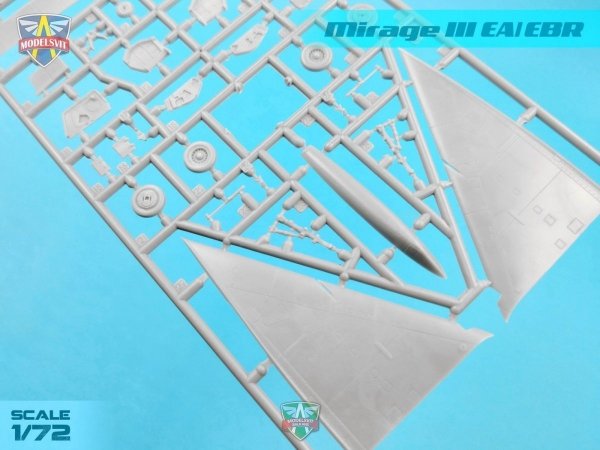 Modelsvit 72063 Mirage III EA/EBR 1/72