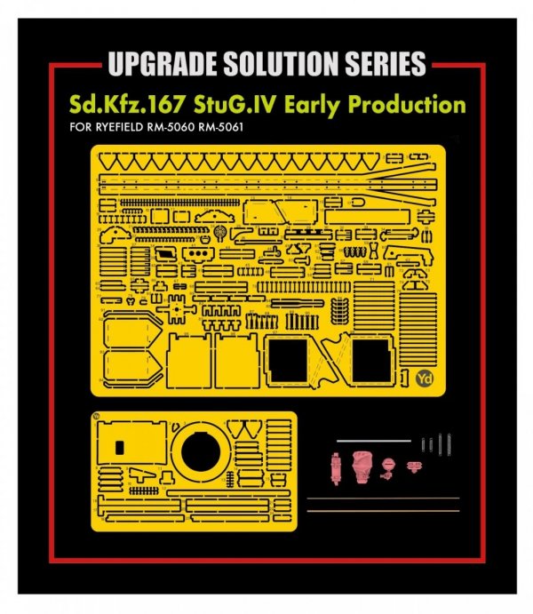 Rye Field Model 2025 Upgrade set for 5060&amp;5061 StuG.IV Early Production 1/35