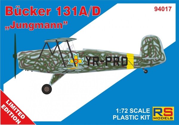 RS Models 94017 Bucker 131A/D Jungmann 1/72