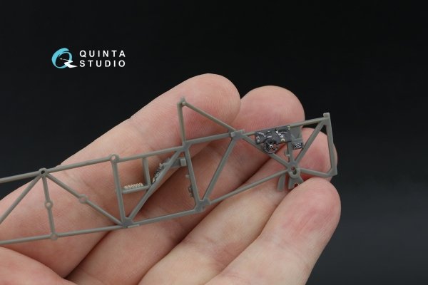 Quinta Studio QDS-48583 Westland Lysander Mk.III 3D-Printed &amp; coloured Interior on decal paper (Airfix) (small version) 1/48