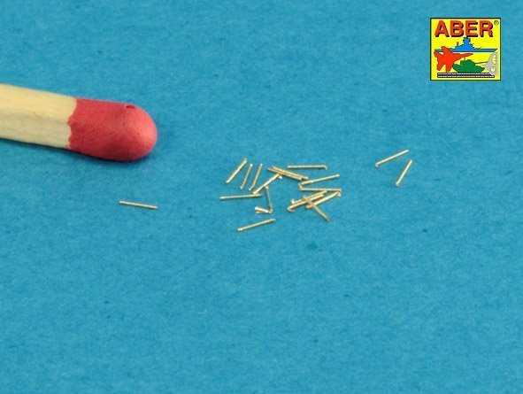 Aber 1:700L-39 Set of 18 pcs 20 mm L/65 C/38 gun barrels for German war ships 1/700