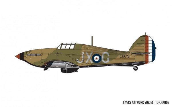 Airfix 01010A Hawker Hurricane Mk.I 1/72