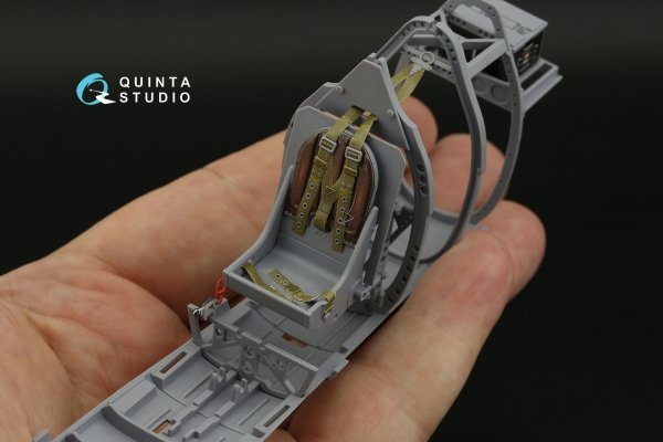 Quinta Studio QD24009 Spitfire Mk.IXc 3D-Printed &amp; coloured Interior on decal paper (Airfix) 1/24