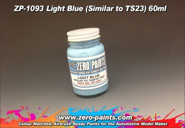 Zero Paints ZP-1093 Light Blue Paint (Similar to TS23) 60ml