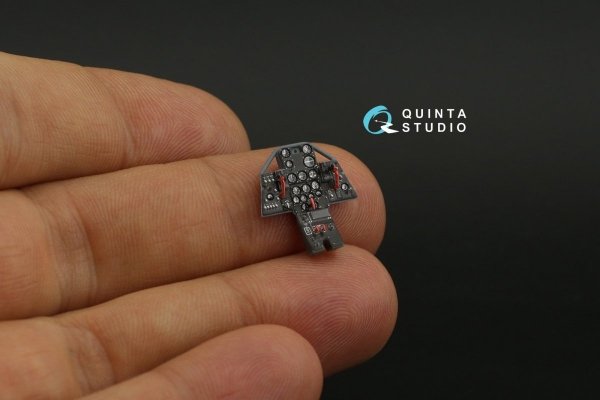 Quinta Studio QD48247 P-39 3D-Printed &amp; coloured Interior on decal paper ( Eduard ) 1/48
