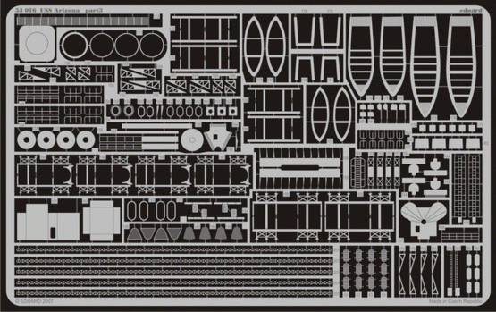 Eduard 53016 USS Arizona MINI HOBBY MODEL 1/350