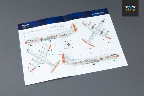X-Scale 144005 Lockheed L-188 Electra 1/144