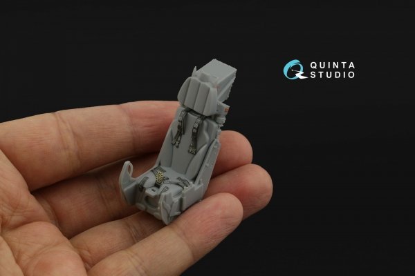 Quinta Studio QD32174 F-35A/C 3D-Printed &amp; coloured Interior on decal paper (Trumpeter) 1/32