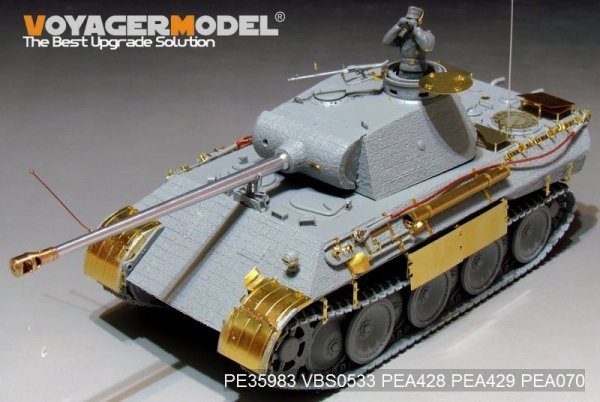 Voyager Model PE35983 WWII German Panther D Tank Late version Basic For TAKOM 2104 1/35