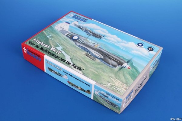 Special Hobby 72484 Kittyhawk Mk.IV 'Over The Mediterranean and the Pacific' 1/72
