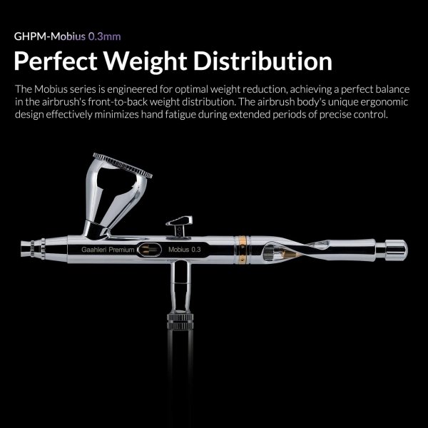 Gaahleri 40867 Premium Series GHPM-Mobius 0,3 mm Airbrush