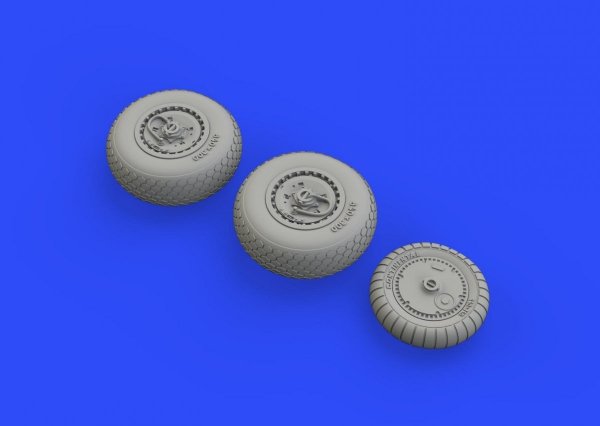 Eduard 672159 Me 262 wheels 1/72 AIRFIX