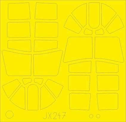 Eduard JX247 P-40N TFace 1/32 TRUMPETER