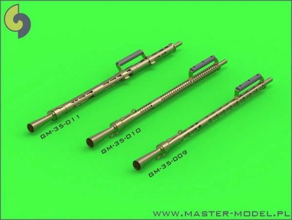 Master GM-35-011 KPVT (tankoviy) - Russian 14,5mm heavy machine gun - version for armoured vehicles (BTR-60PB/70/80, BRDM-2 and other) (1pc) (1:35)
