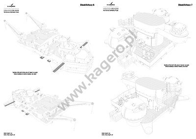 Kagero 7035 The German Battleship Scharnhorst EN/PL