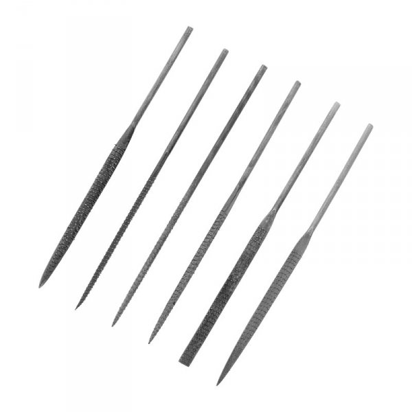 Modelcraft PFL6006 6 Pce Needle Rasp File Set (140mm)