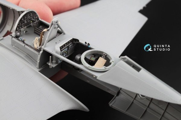Quinta Studio QD48017 Su-2 3D-Printed &amp; coloured Interior on decal paper (for Zvezda kits) 1/48